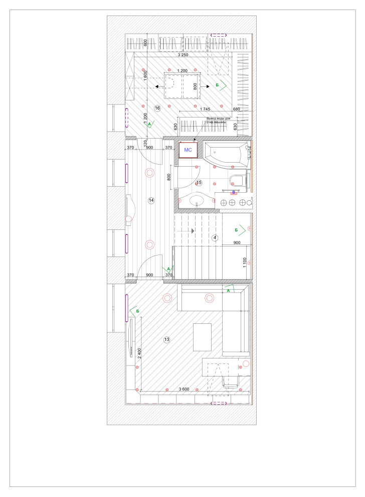 Рабочий и эскизный  проект. Таун-хауз Вяземское 156 м.кв.