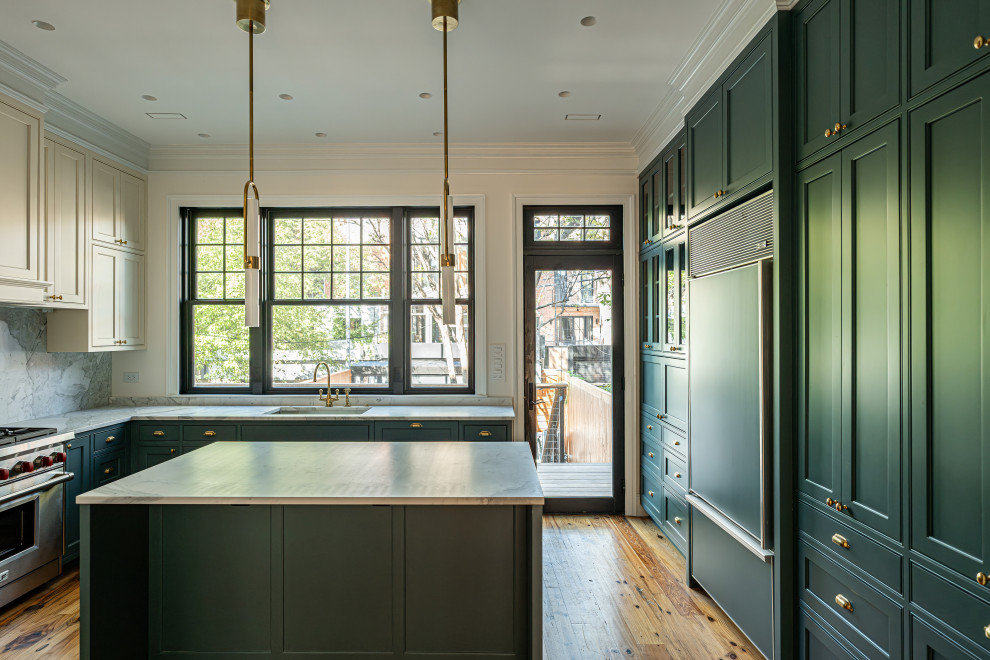 Eclectic Townhome City Scape