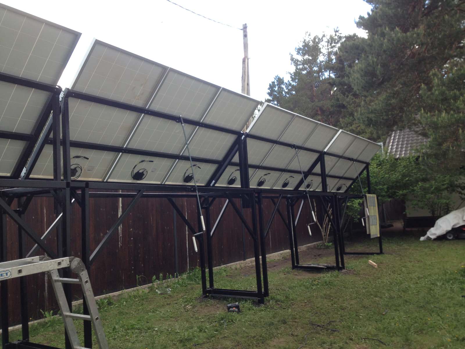 Солнечная электростанция на 5 кВа