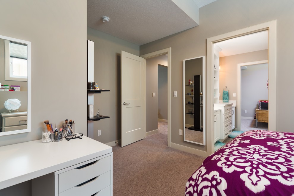 Basement - transitional basement idea