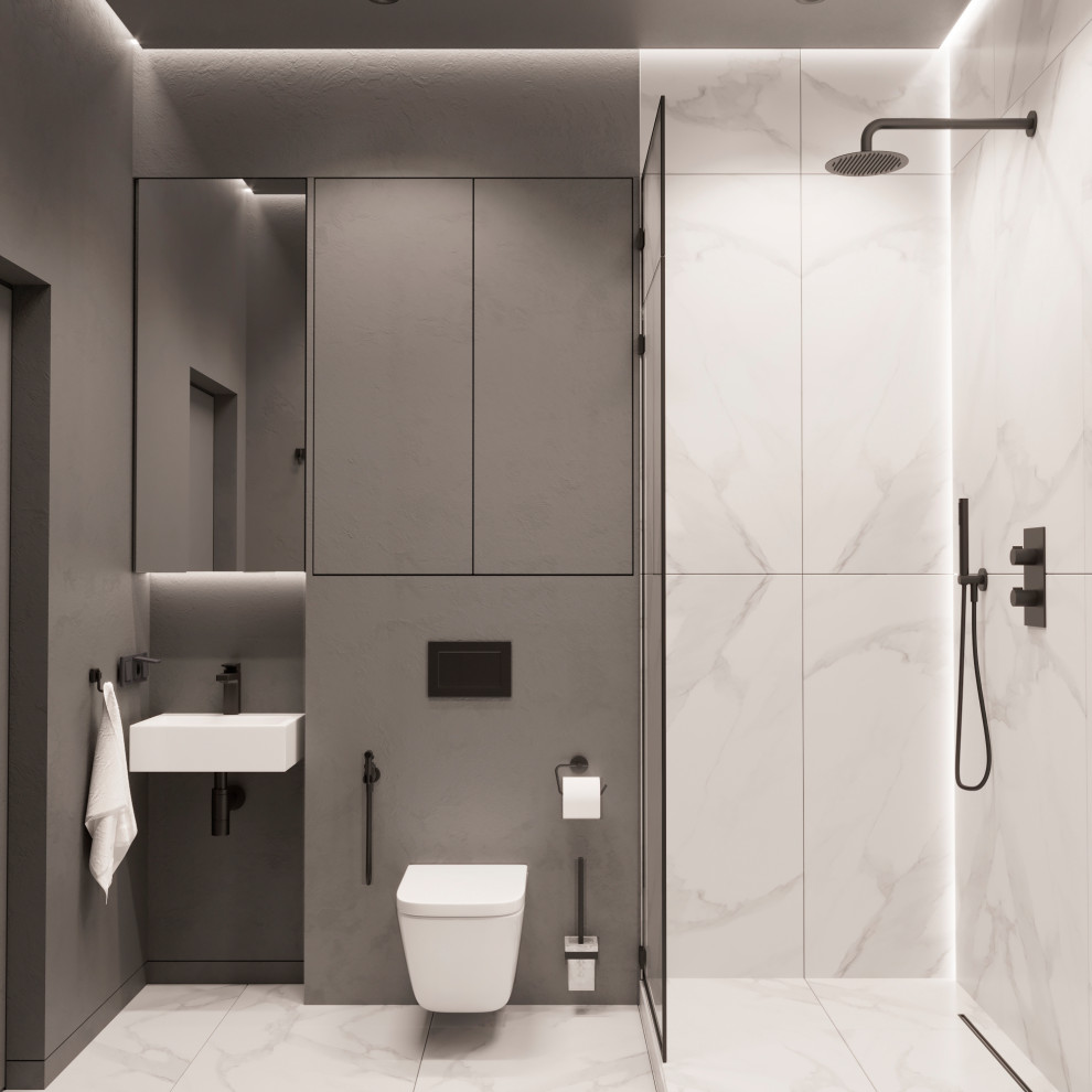 Свнетлый минималистичный интерьер