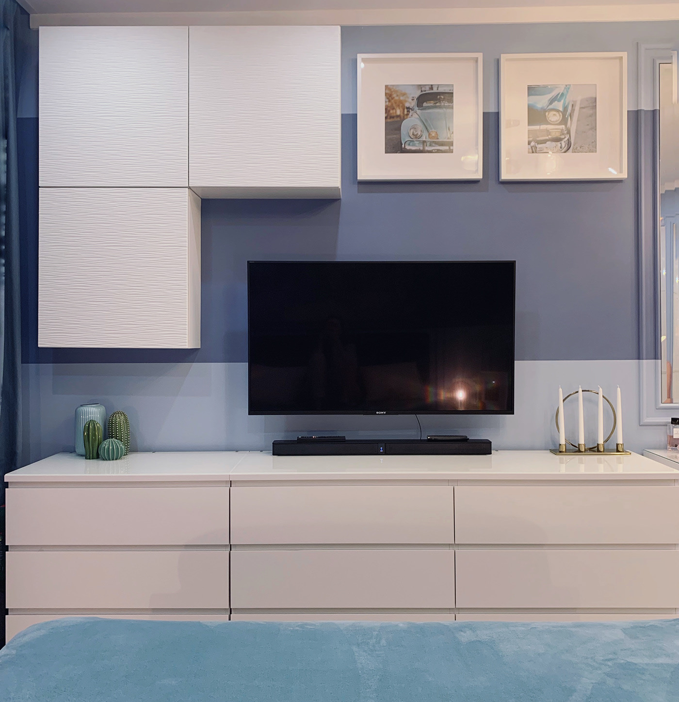 Нежная спальня для молодой пары