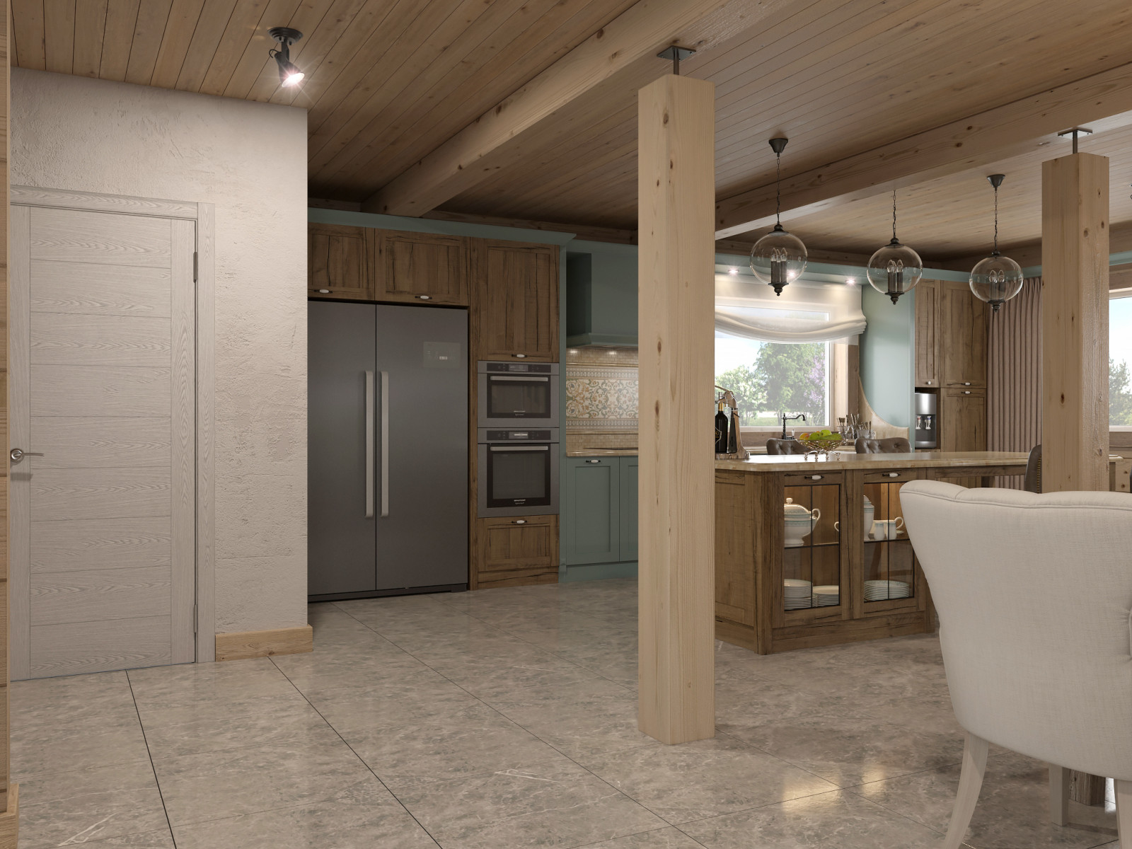 Дом из бруса в Выборге