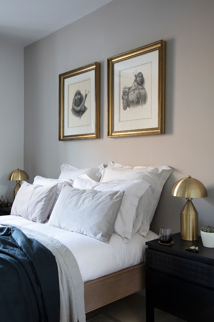 Offord Road eclectic-bedroom