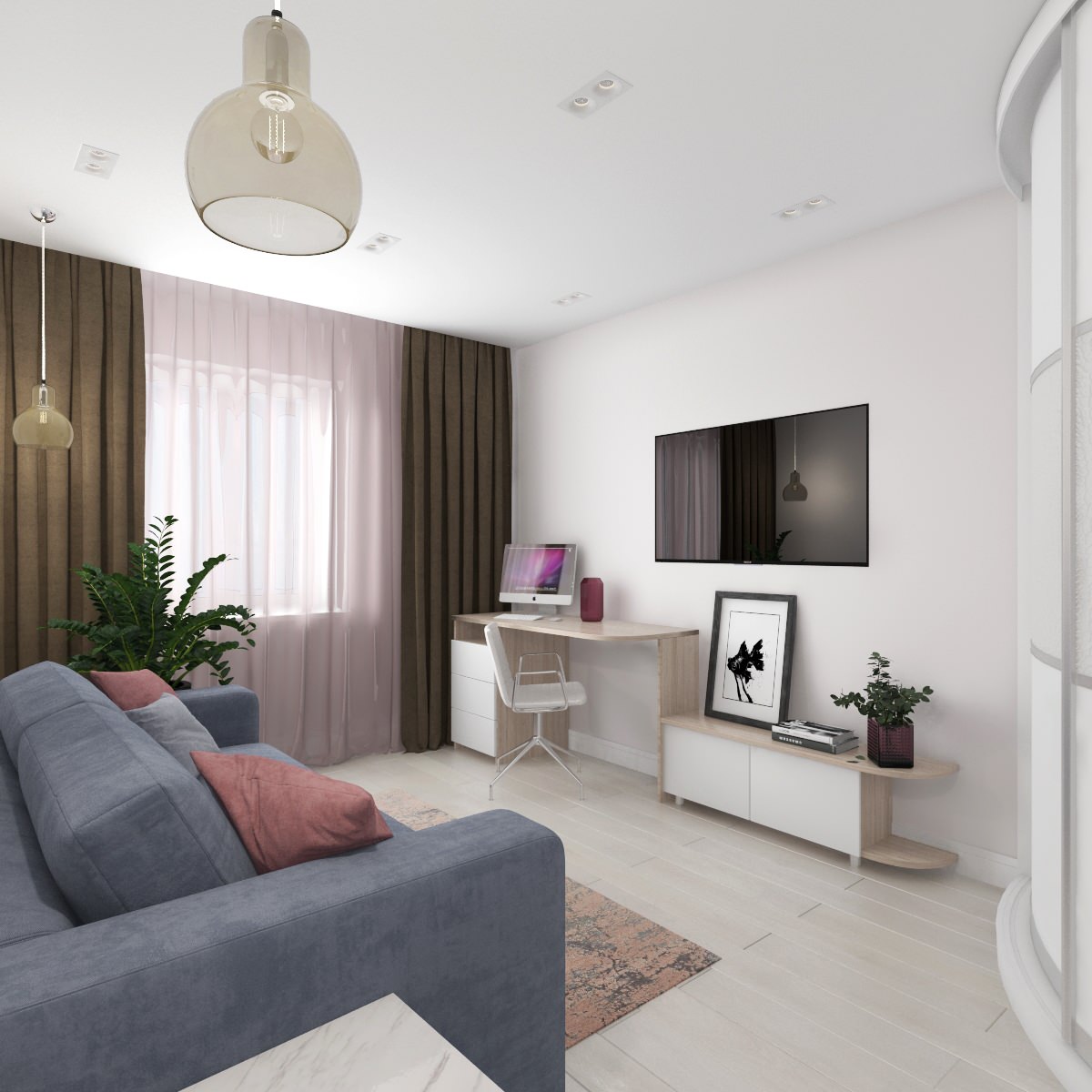 Дизайн-проект квартиры по ул. Вахова