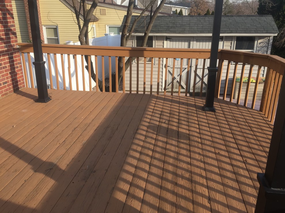 Patio deck renovation