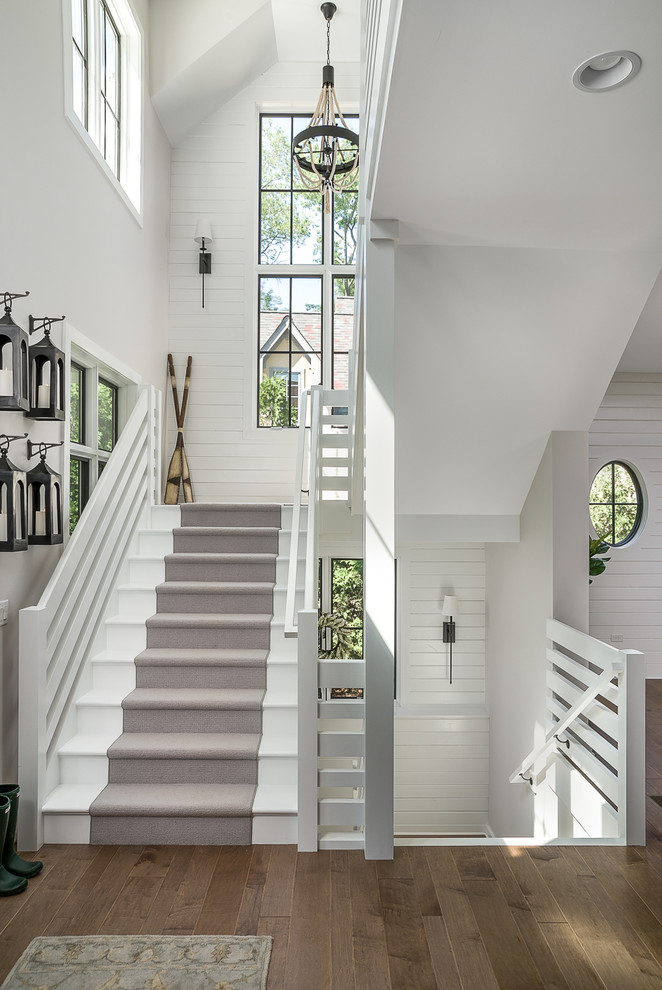 Staircase - u-shaped staircase idea in Chicago