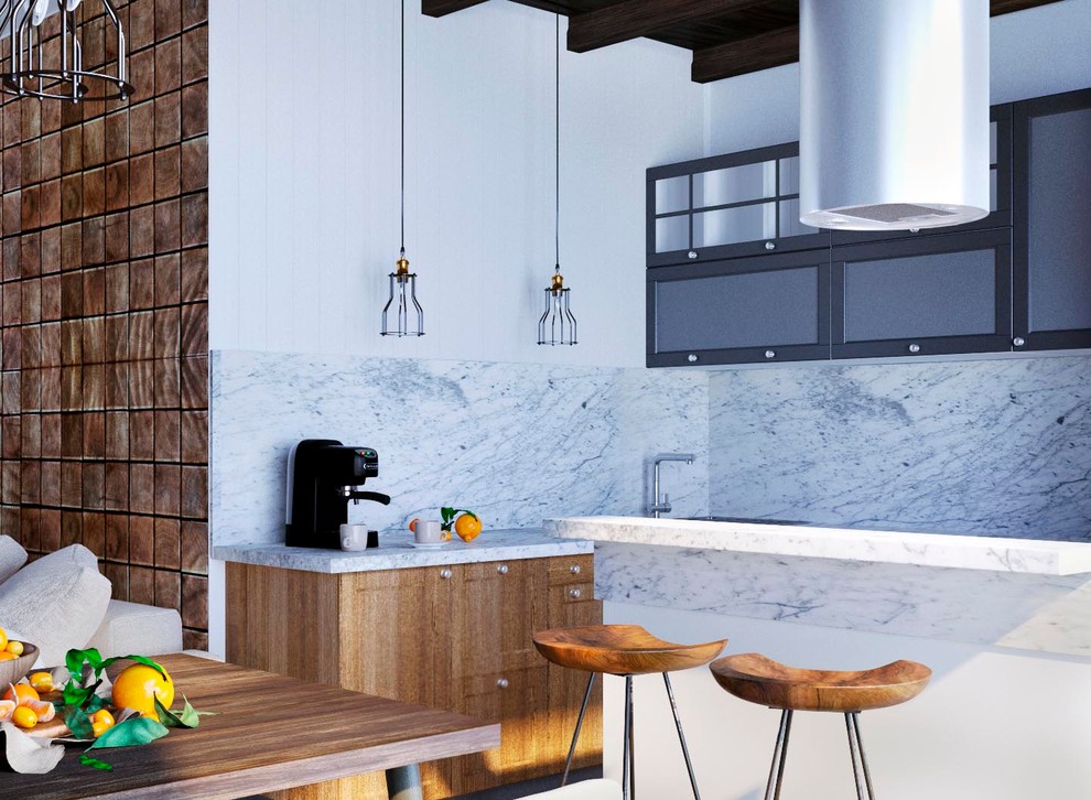 Проект интерьера таунхауса во Владивостоке по ул. Лесная, Заря