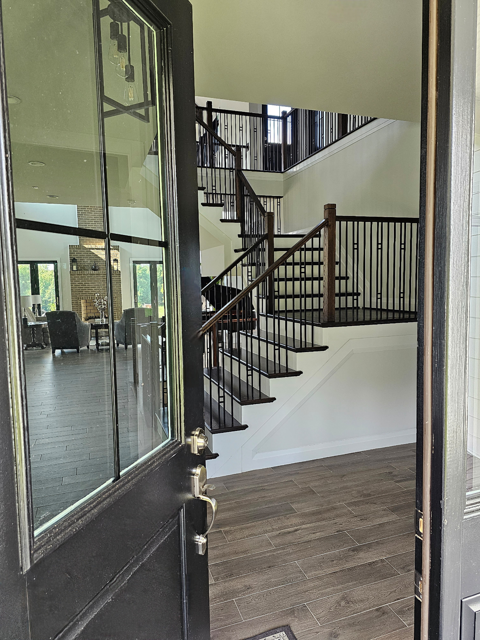 109_Impressive Floating Staircase in Countryside Retreat, Upper Marlboro, MD