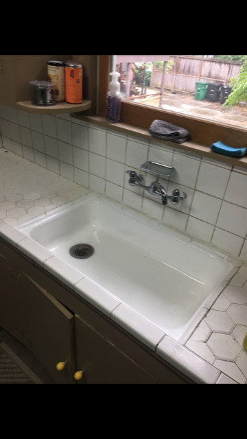 Reglazed Tub & Sink