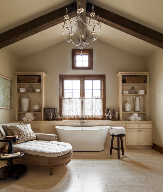 Rustic Retreat rustikal-badezimmer