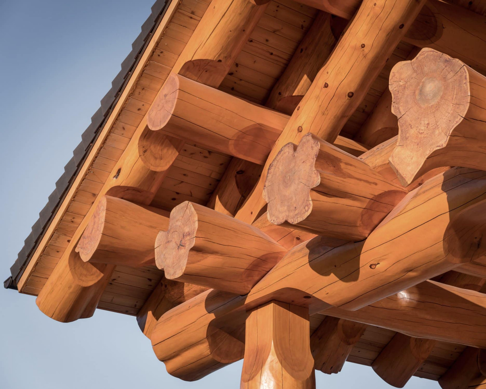 Бревенчатый дом под ключ