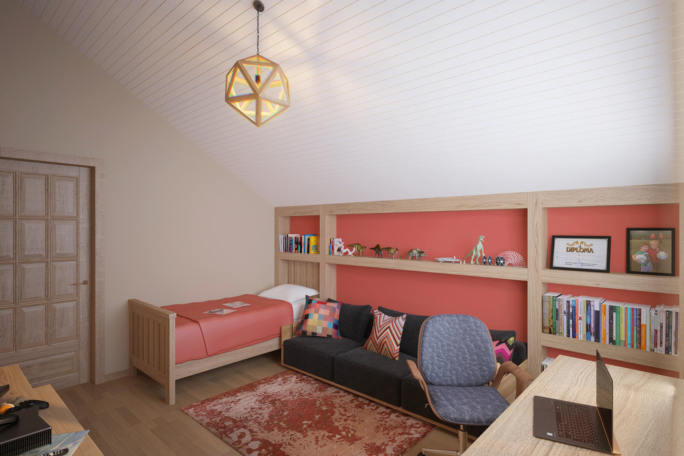 Дизайн-проекта загородного дома. Визуализация