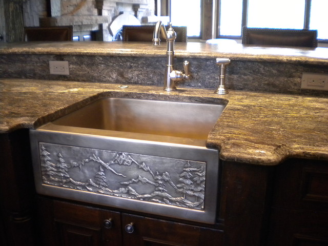 Peerless rustic-kitchen