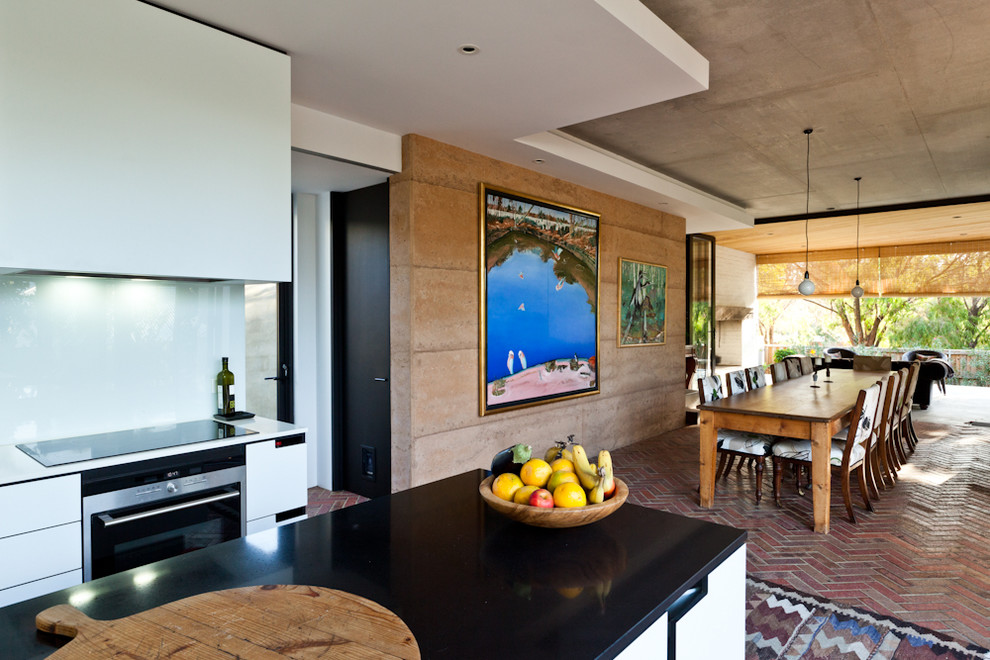 Photo of a contemporary kitchen in Perth.