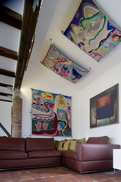 Casa d'artista country-family-room