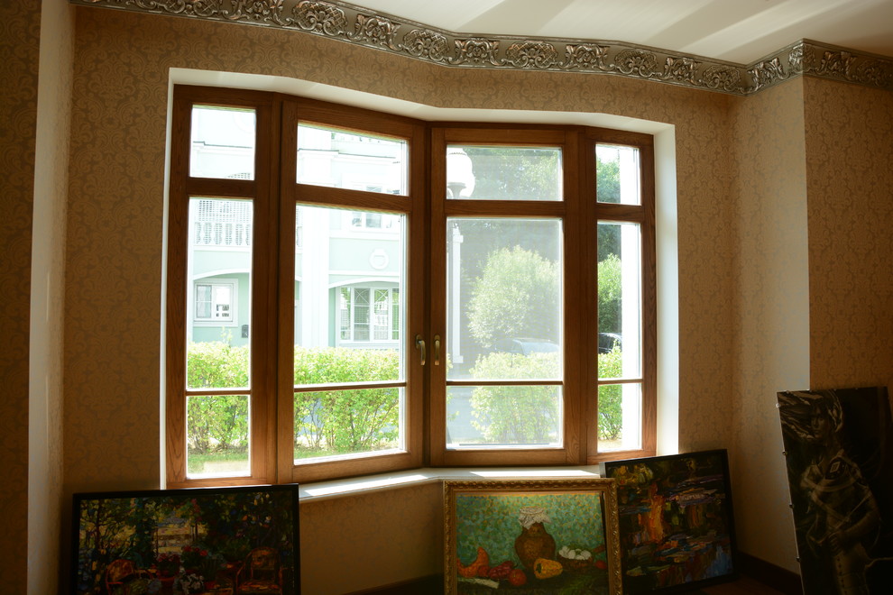 Таунхаус на Береговой (дерево-алюминиевые окна)