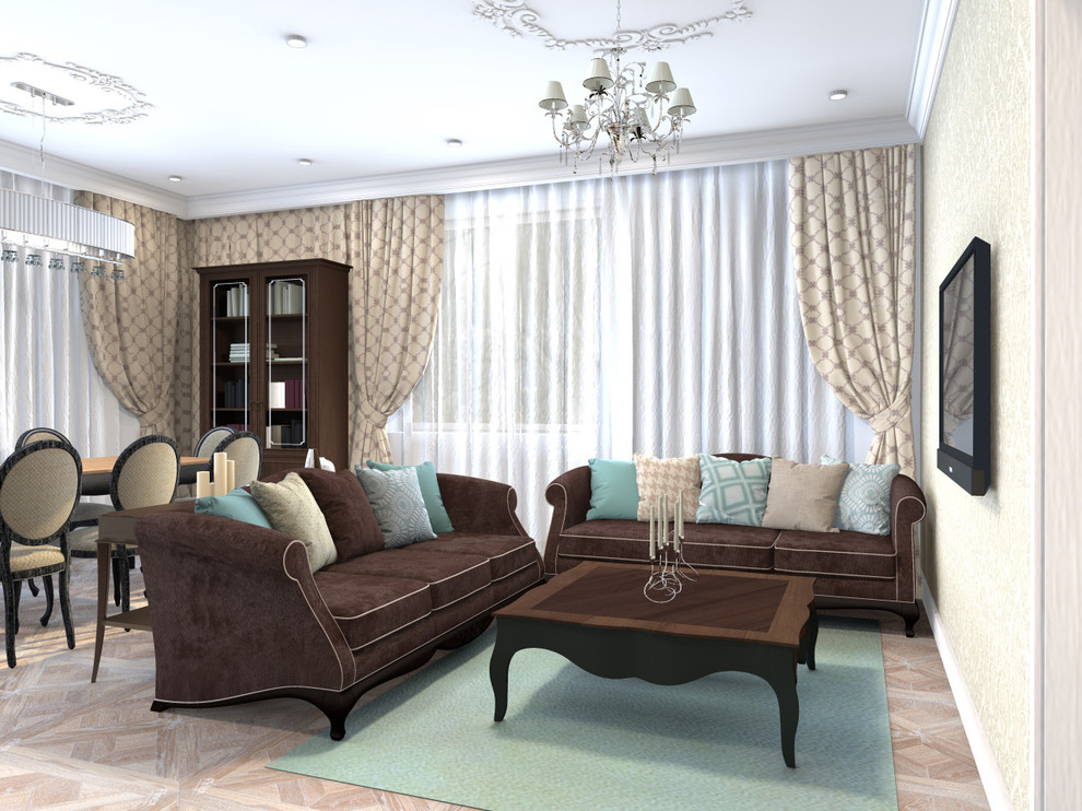 Гостиная "Мятный тон"