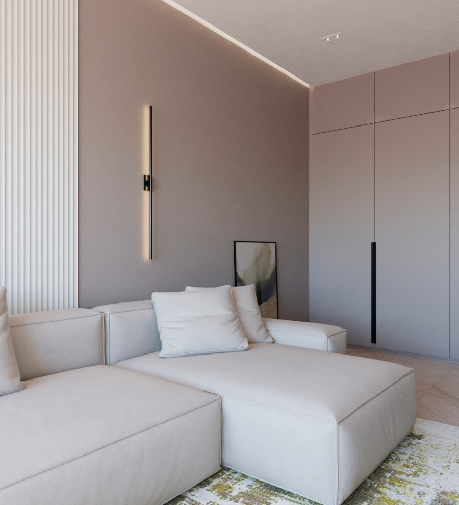 Квартира в современном стиле для молодой пары