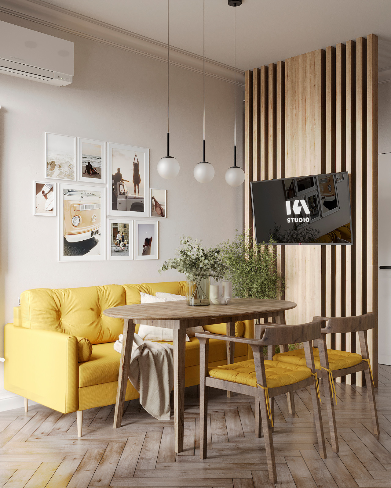 Квартира в стиле эклектика