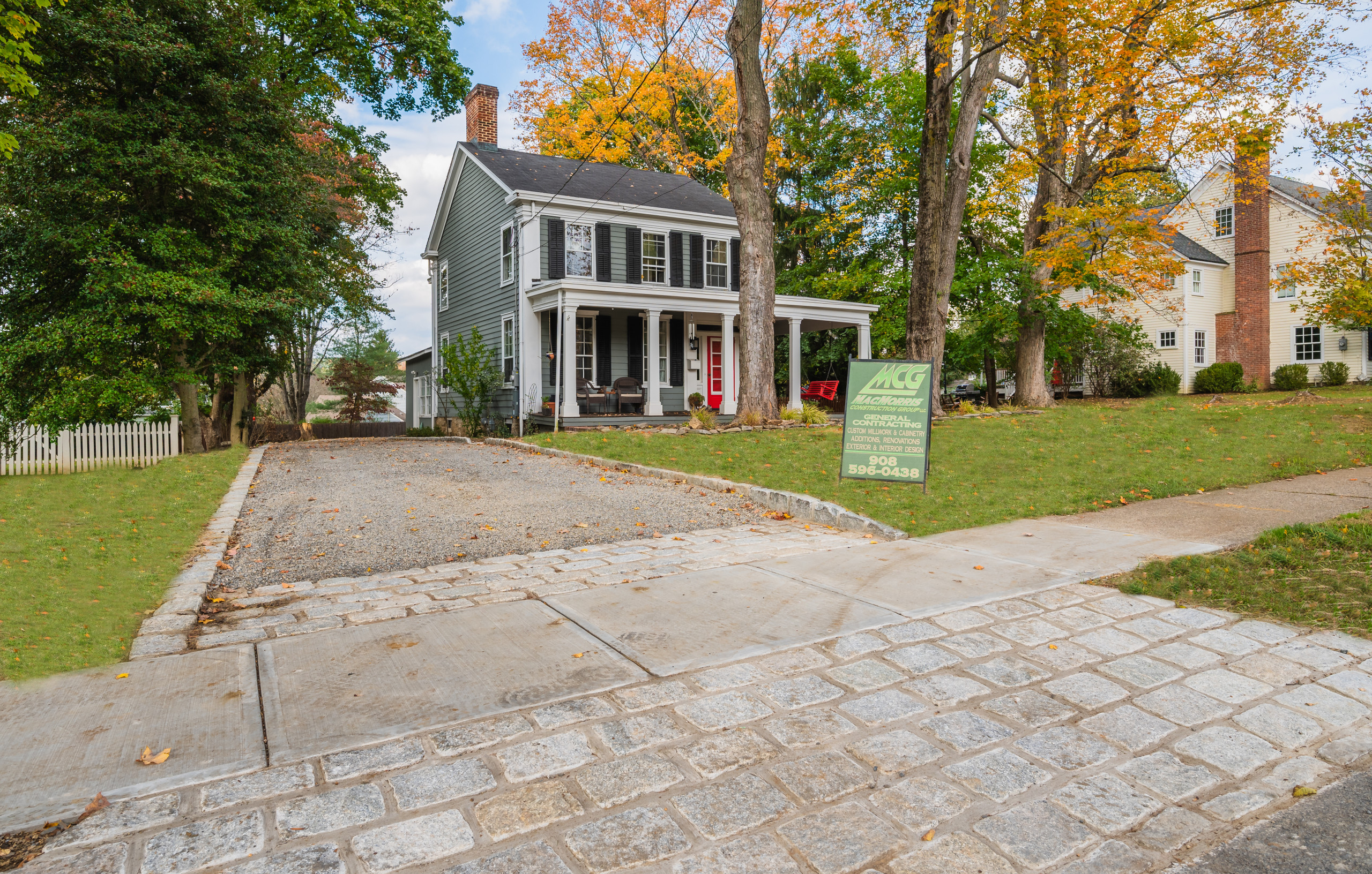 Historical Barn and Driveway Build