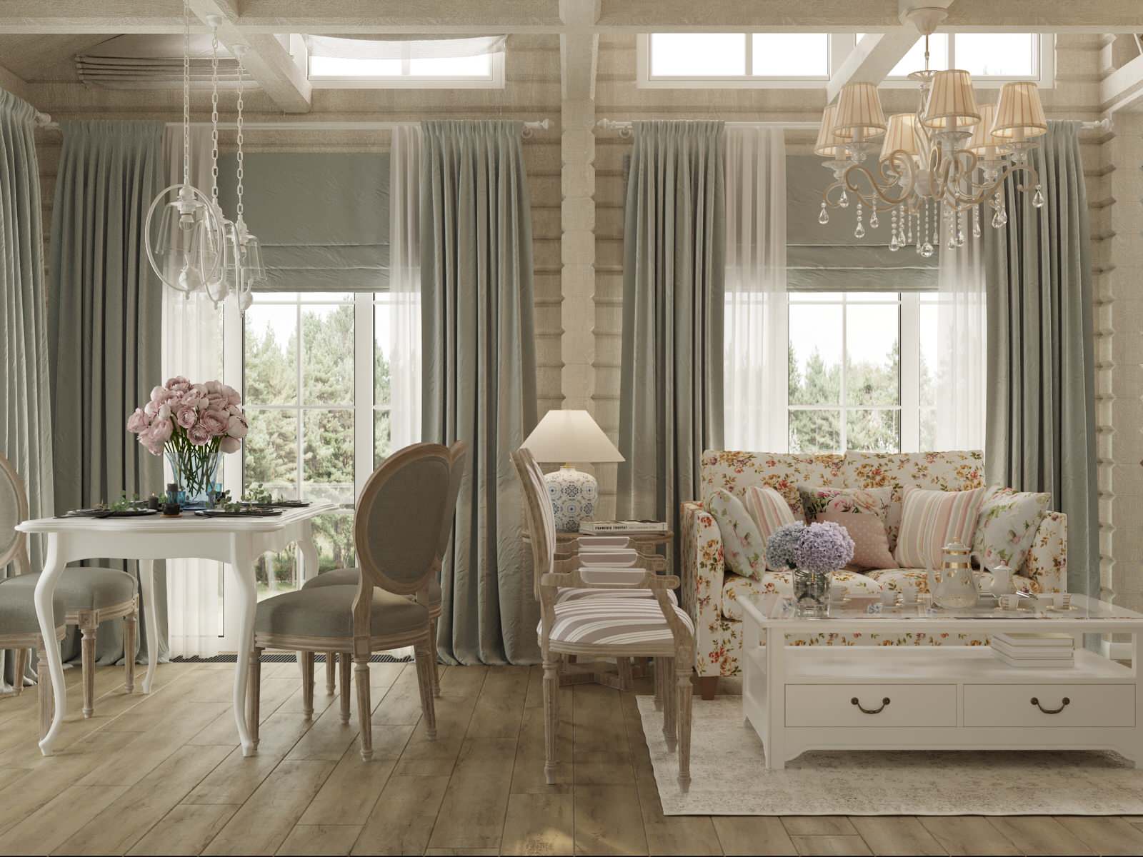 Загородный дом в стиле Прованс