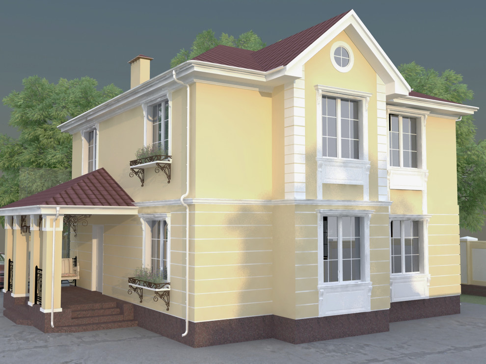 Коттедж в классическом стиле