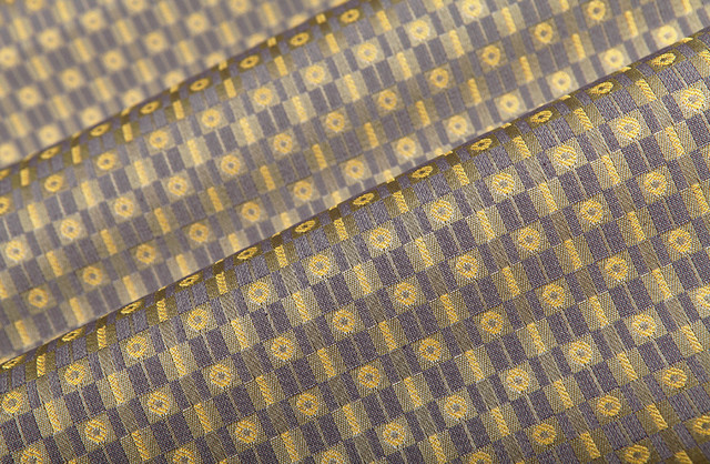 Hip Geometric Upholstery Fabric in Aba Olive