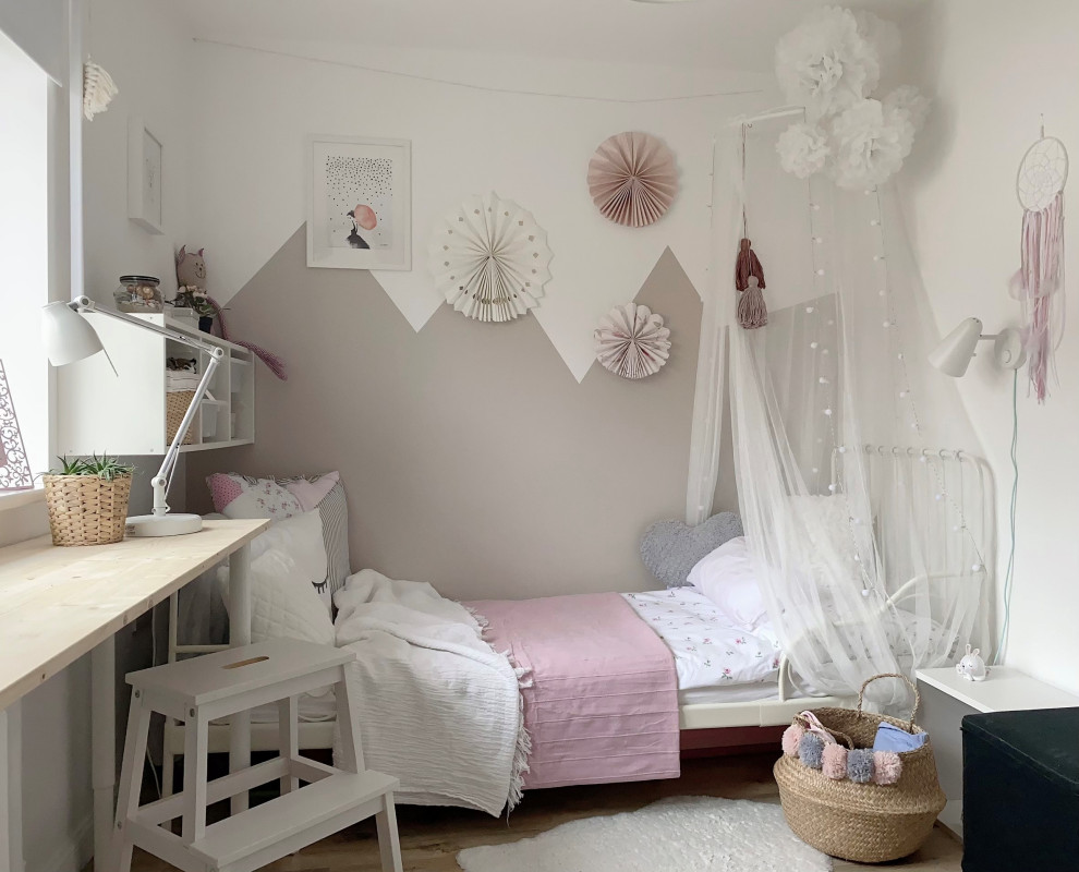 Scandi kids' bedroom in Cambridgeshire.