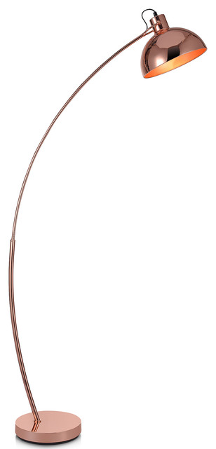 Arco Floor Lamp, Rose Gold