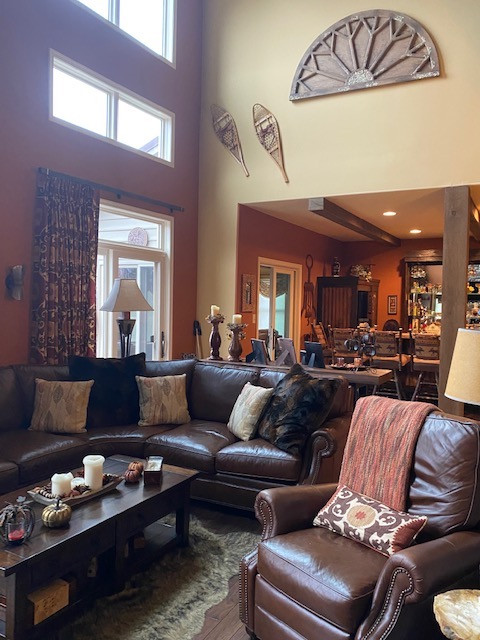 Rustic Family Room Designs