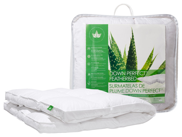 Down Perfect Feather Bed - Traditional - Duvet Inserts - by Canadian - Canadian Down & Feather Company Reviews