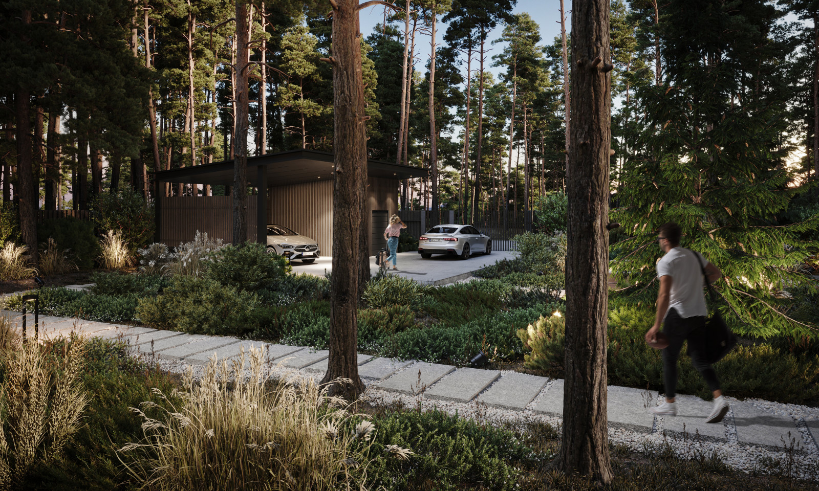 Ландшафтный дизайн загородного участка