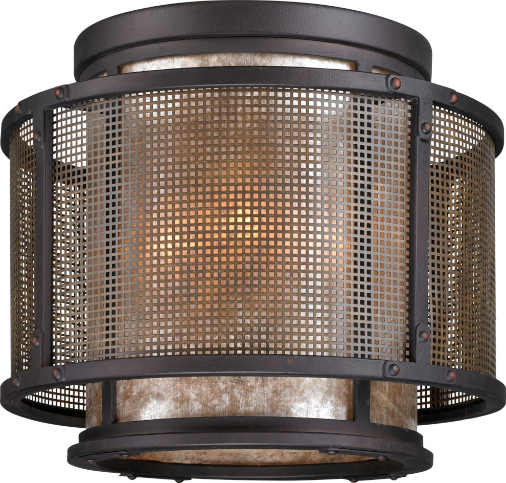 Troy Lighting C3100 Copper Mountain 4 Light Flush Mount Ceiling - Graphite And