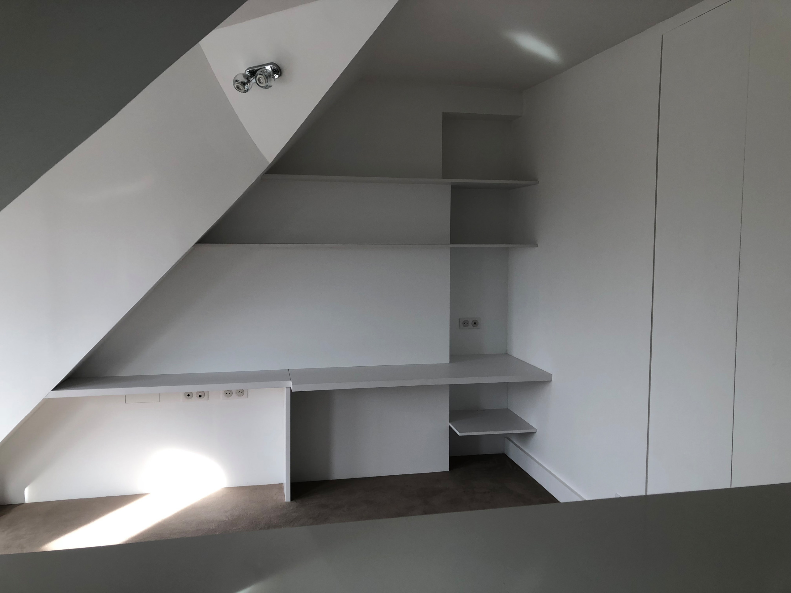 projet architecturale Tour Eiffel sous comble