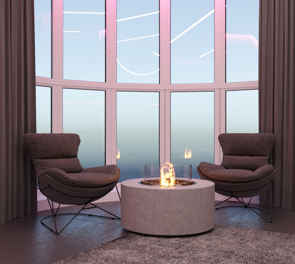 Квартира для молодого человека с разными вариантами освещения