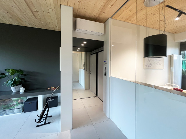 Attico contemporary-entrance
