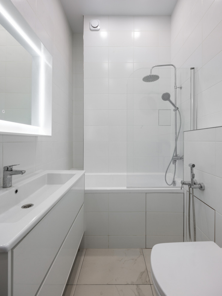 однушка в светлых тонах