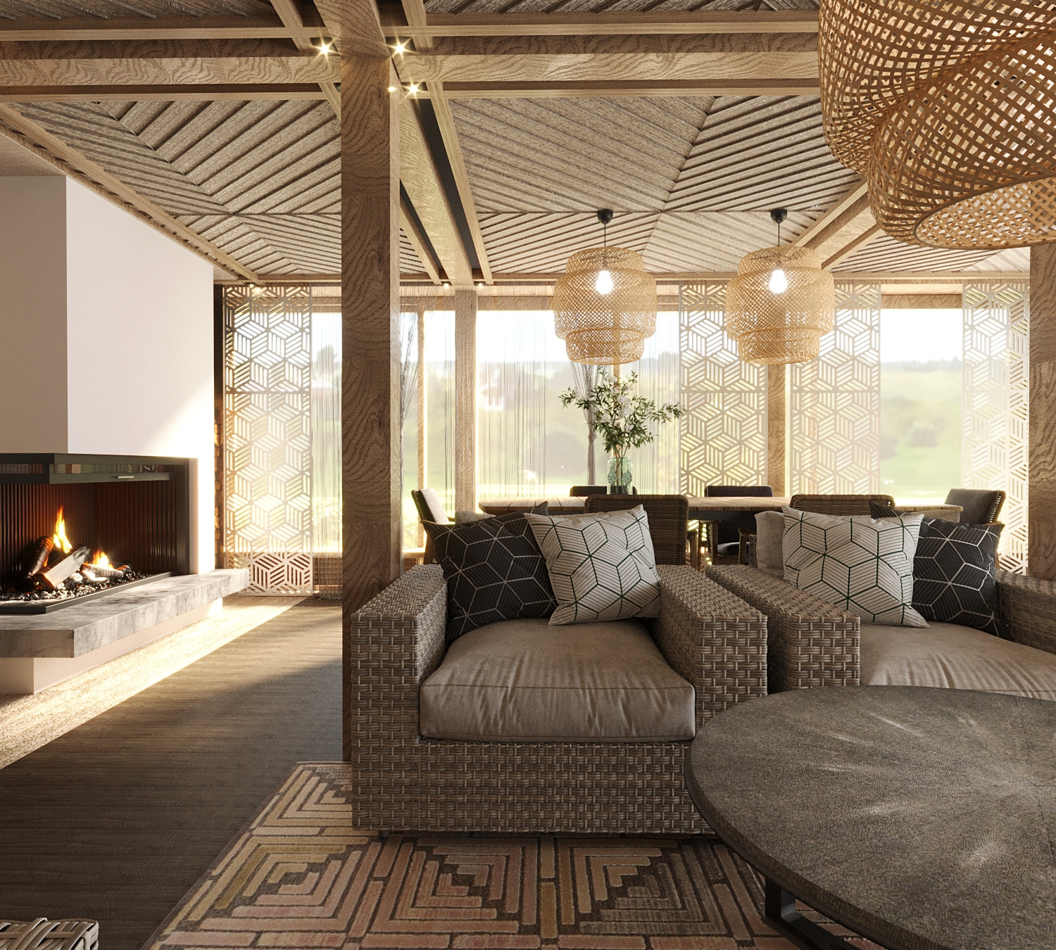 Дом для отдыха с террасой, г. Москва