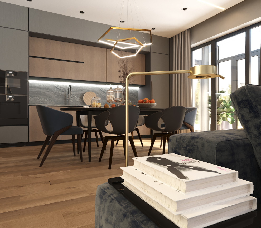 Дом с 2х светной гостиной