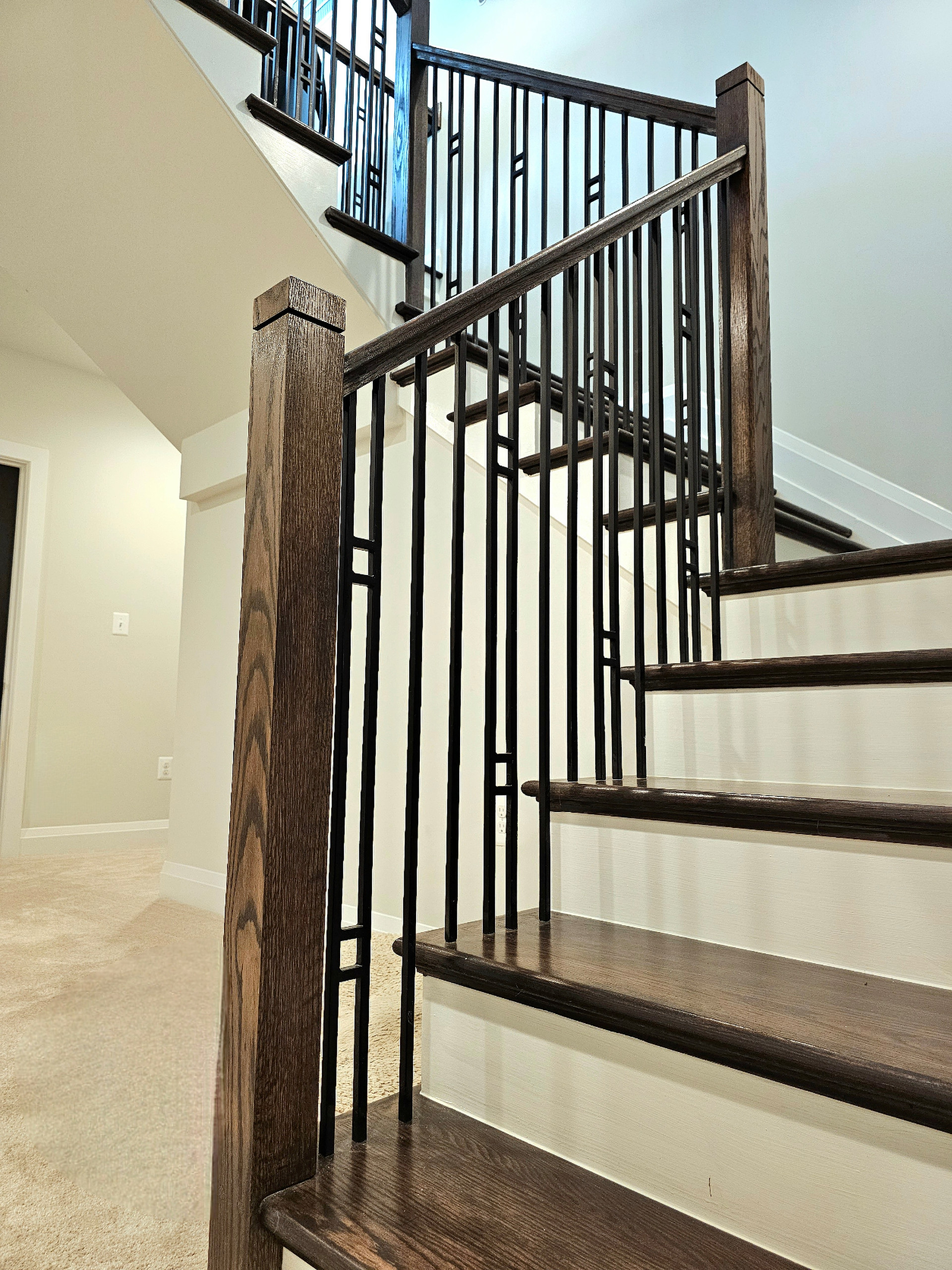 109_Impressive Floating Staircase in Countryside Retreat, Upper Marlboro, MD