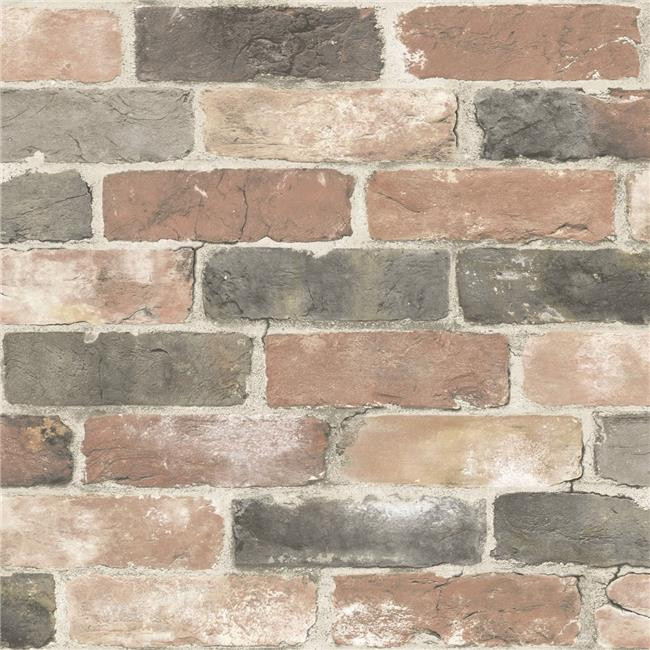 NuWallpaper  Newport Reclaimed Brick Peel & Stick Wallpaper
