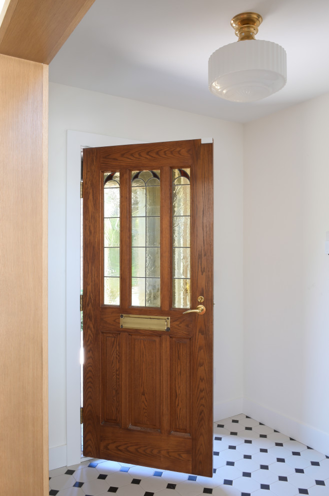 Inspiration for a transitional entryway remodel in Vancouver