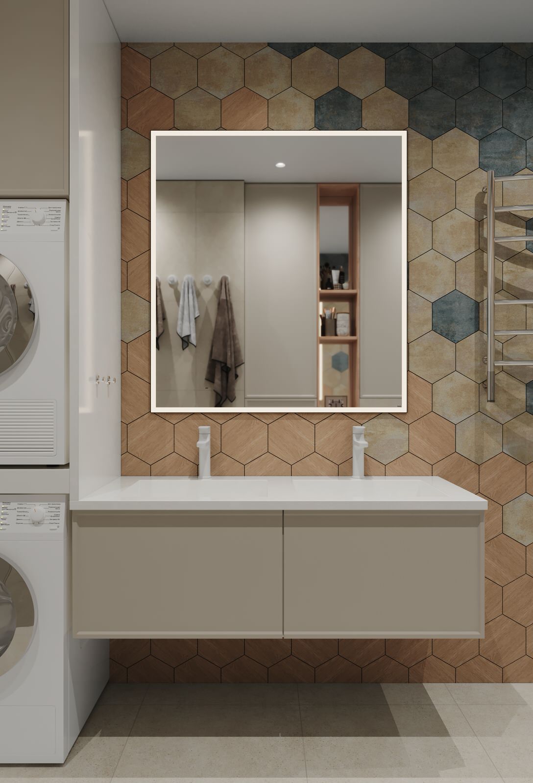 Дизайн проект квартиры 160м