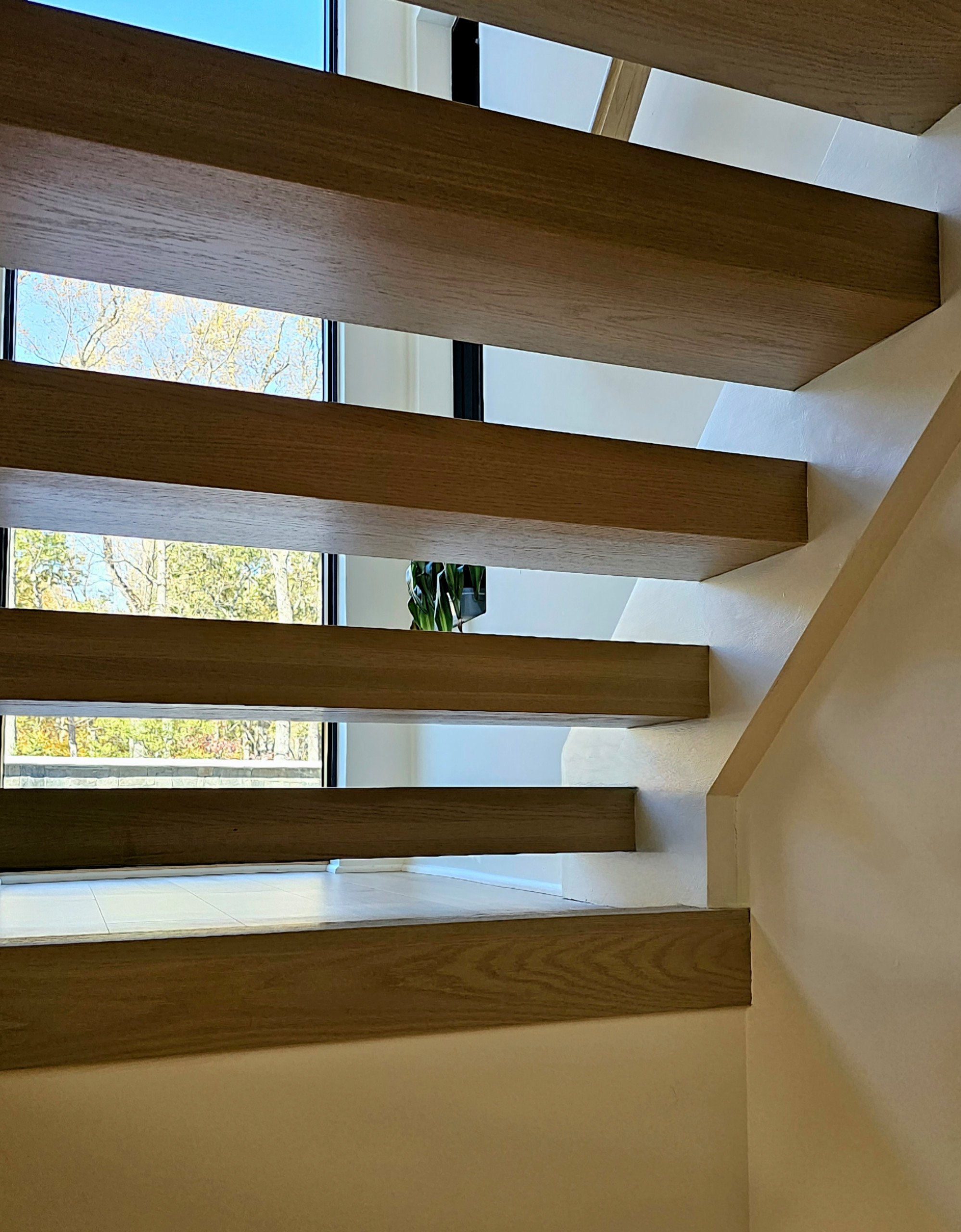 111_Open-Rise Stair with a Stunning Pool View, Great Falls, VA 22066