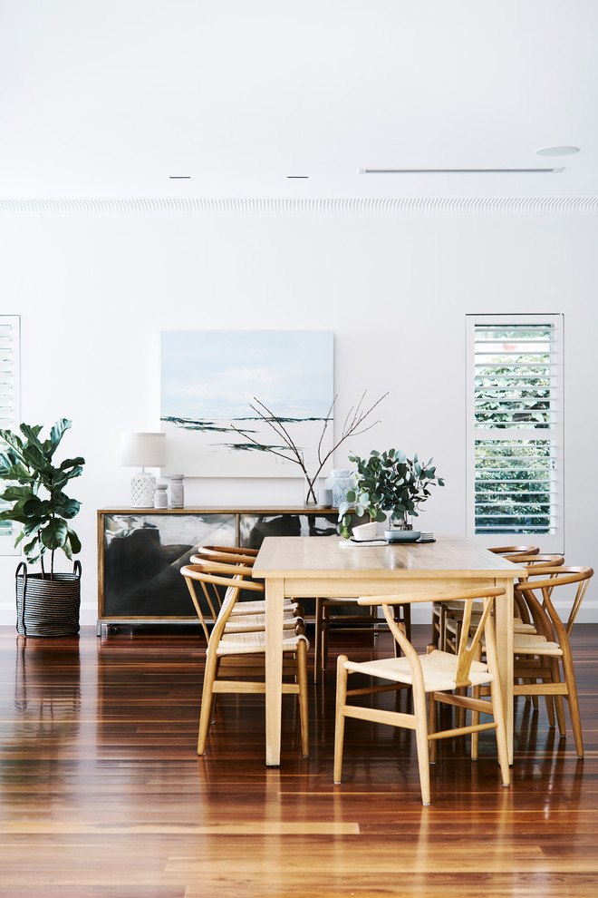 Inspiration for a scandinavian dining room remodel in Sydney