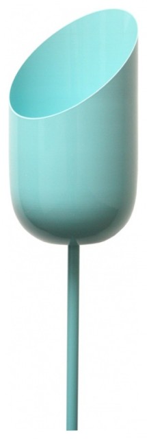 Wallter Turquoise Post Planter