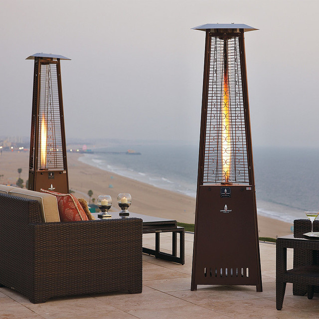 Empire Patio Heater Stainless Steel Traditional Fire Pits
