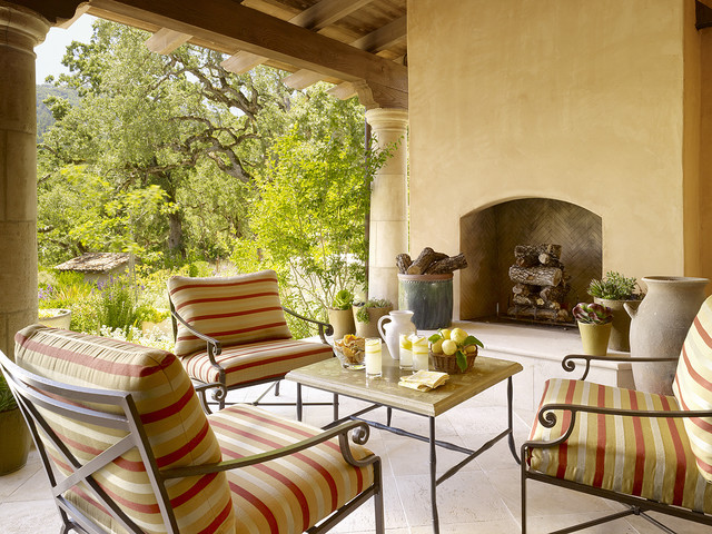 Mediterranean Porch mediterraneo-porche