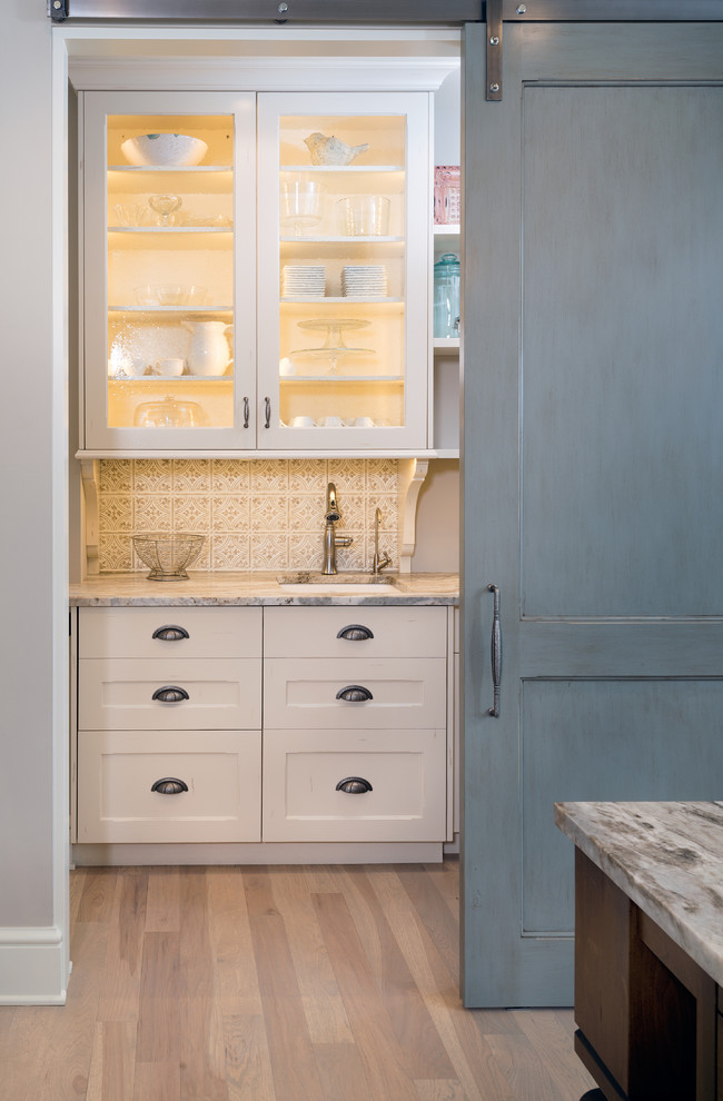 Inspiration for a transitional kitchen remodel in Grand Rapids